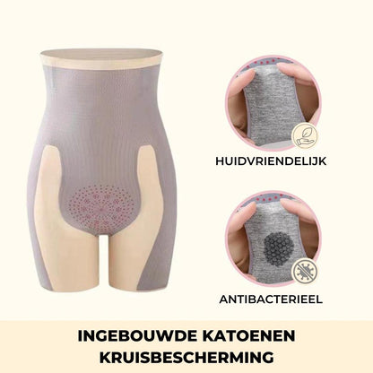 BellyControl™ | Elastisch ondersteunende broek met hoge taille