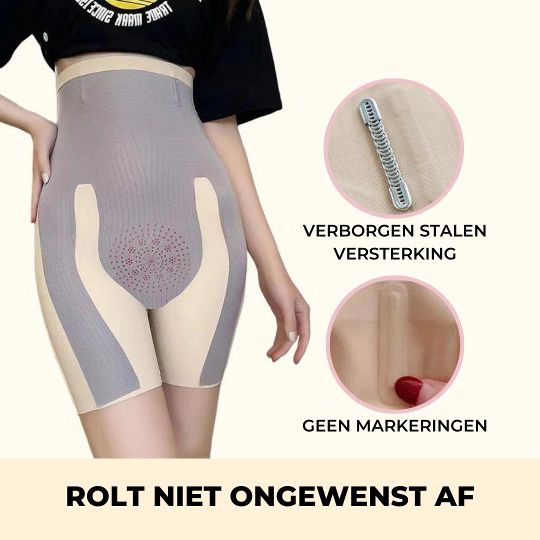 BellyControl™ | Elastisch ondersteunende broek met hoge taille