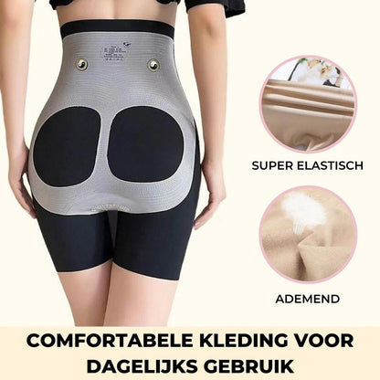 BellyControl™ | Elastisch ondersteunende broek met hoge taille